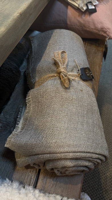 Double Sided Rustic Weave Throw