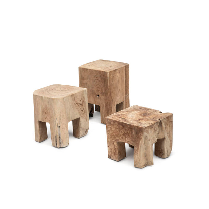 Doblo Teak Root Side Table