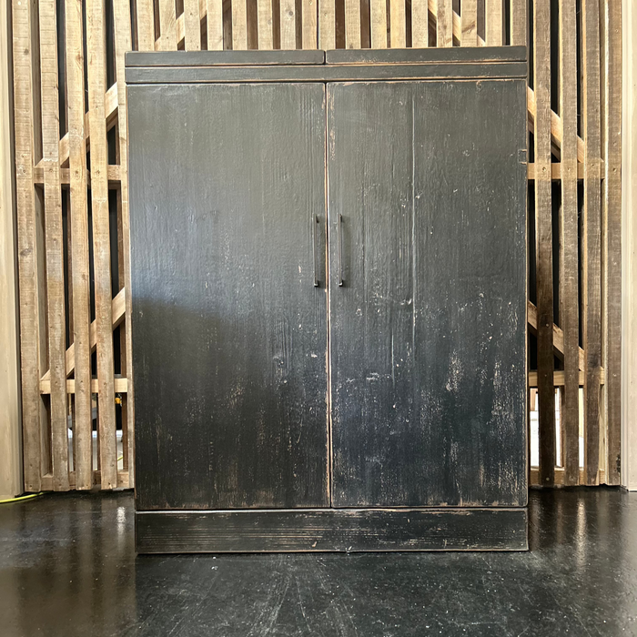 Black Wine Cabinet
