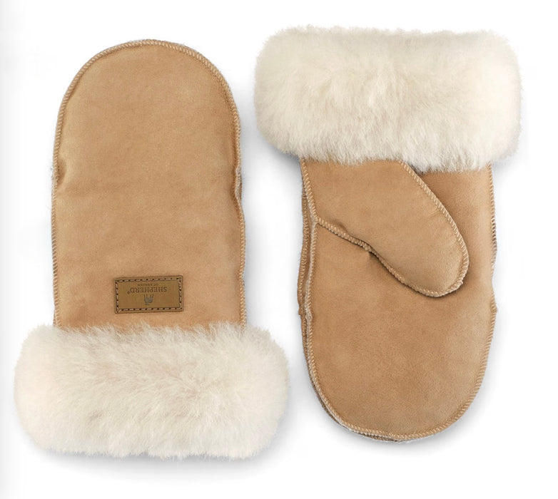 Furuvik Mittens – Beige