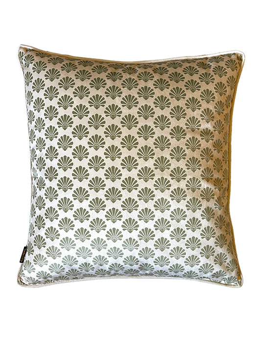 Split Pea Velvet Cushion