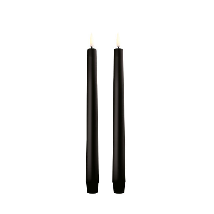 LED Taper Candles Medium – Set of 2