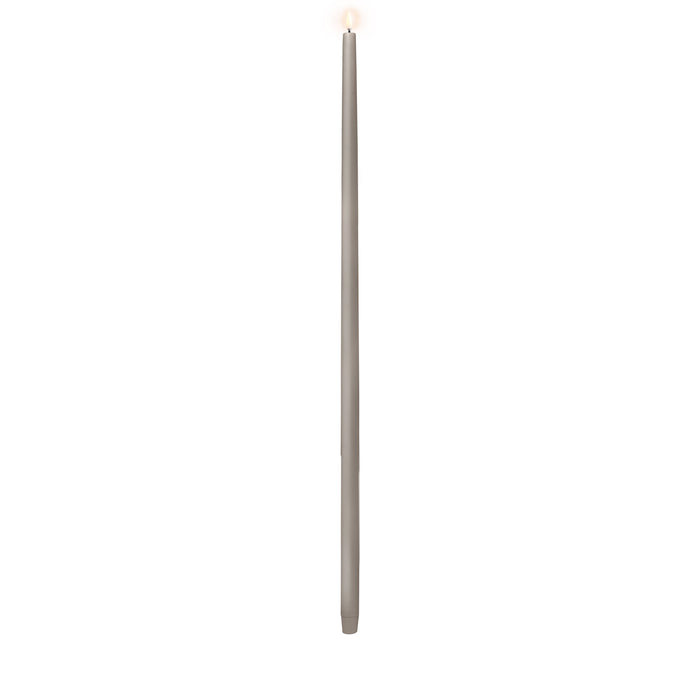 Tallest LED Taper Candle – Sandstone