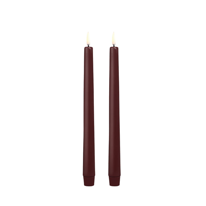 LED Taper Candles Medium – Set of 2