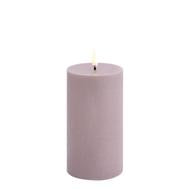 Rustic LED Pillar Candle Medium