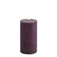 Rustic LED Pillar Candle Medium