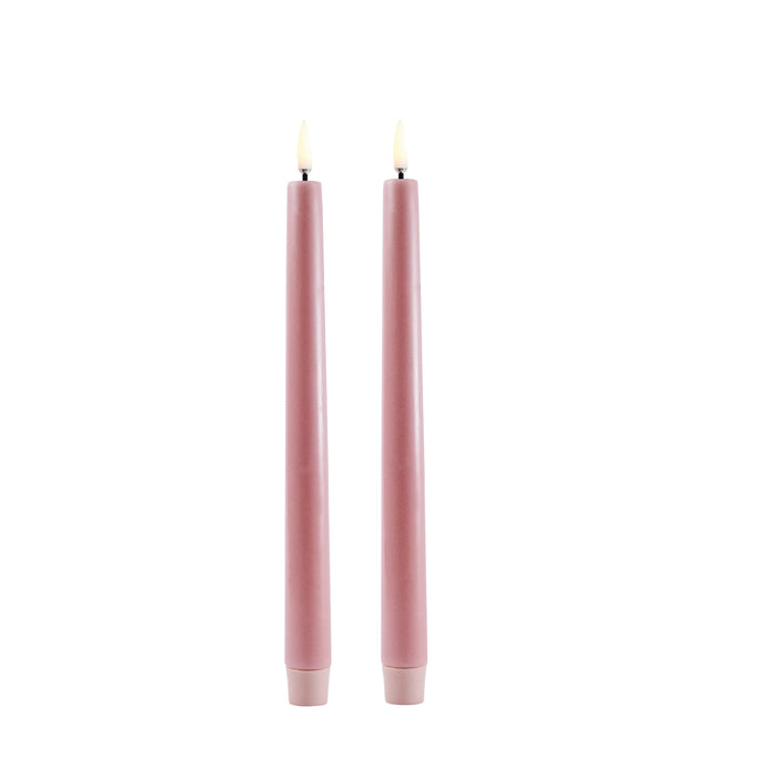 LED Taper Candles Medium – Set of 2