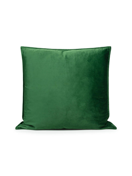 Square Lawn Green Velvet Cushion