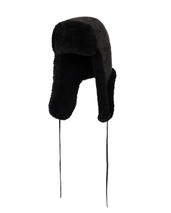 Wengen Aviator Hat – Black