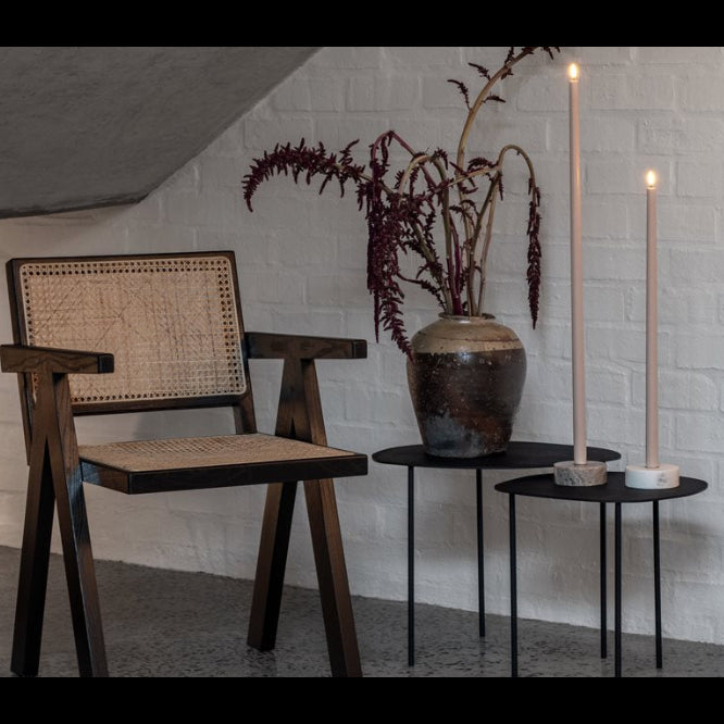 Tallest LED Taper Candle – Sandstone